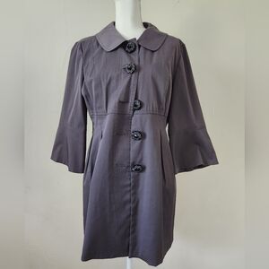 AB Studio Charcoal Gray Labeled Women's Jacket